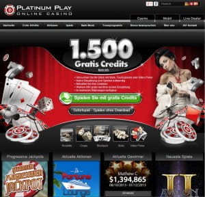 platinum play casino