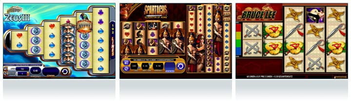 WMS Spiele wie Spartacus